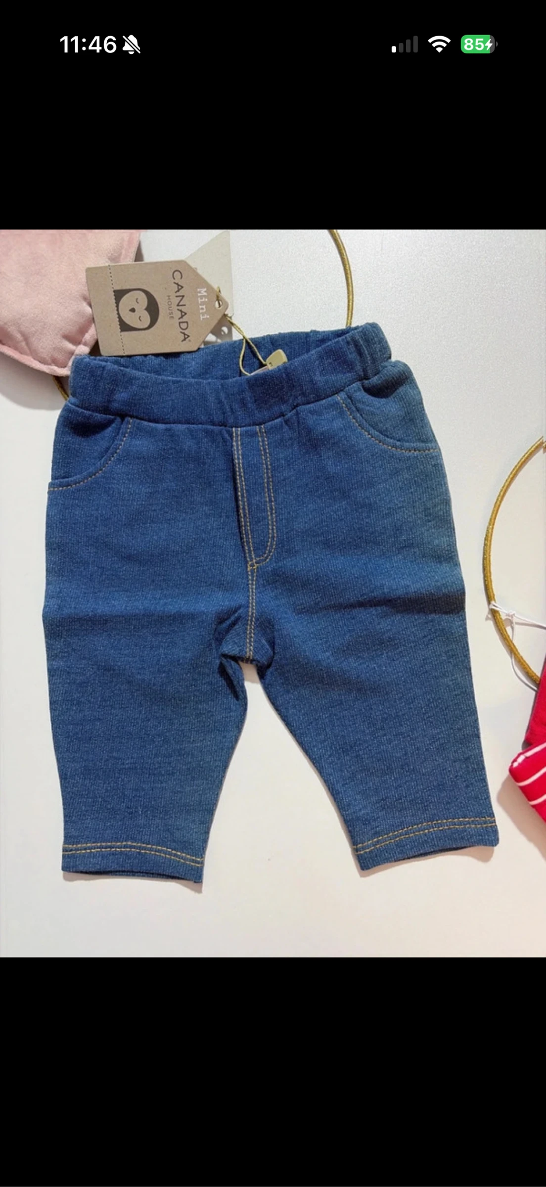 Lot of 2 baby pants – new - size 1/3 months – photo 3